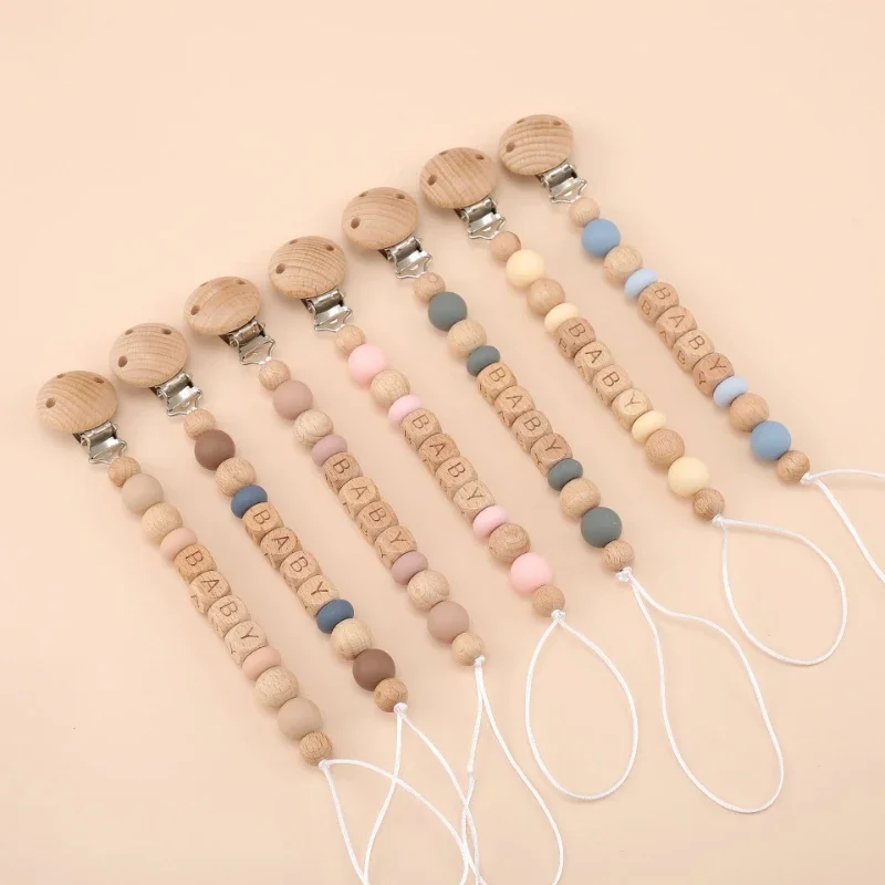 Baby Products Nipples - Baby Pacifier Clips Personalized Name Teethers