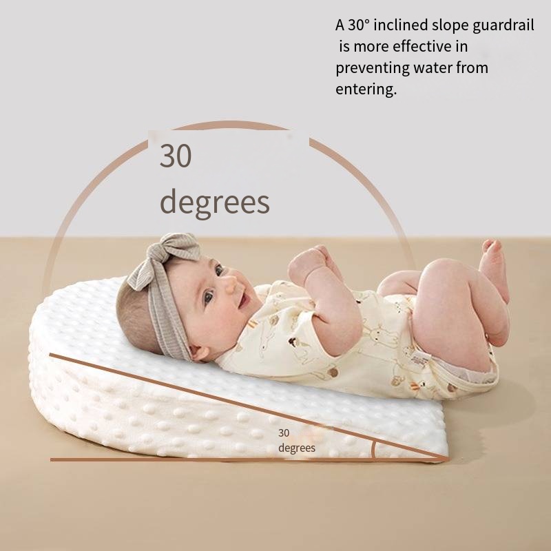Nursing Pillow Breastfeeding - Anti-spitting Milk Slope Pillow Doudou Velvet