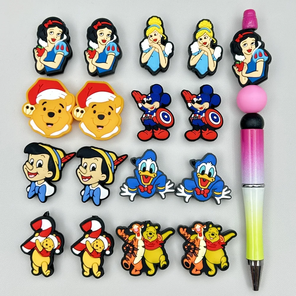 Baby Products Nipples - 10PC DIY Cartoon Mini Silicone Beads