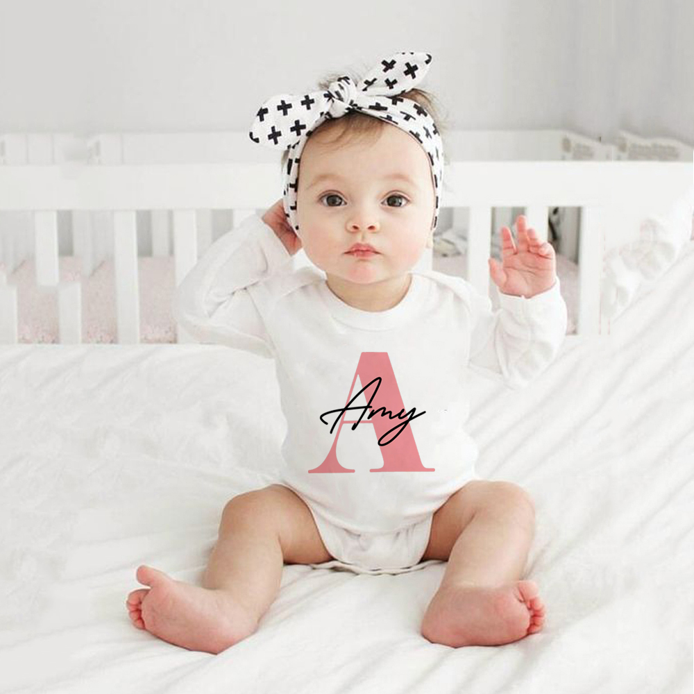 Baby Products Name - Bé Gái Tên Romper Áo Liền