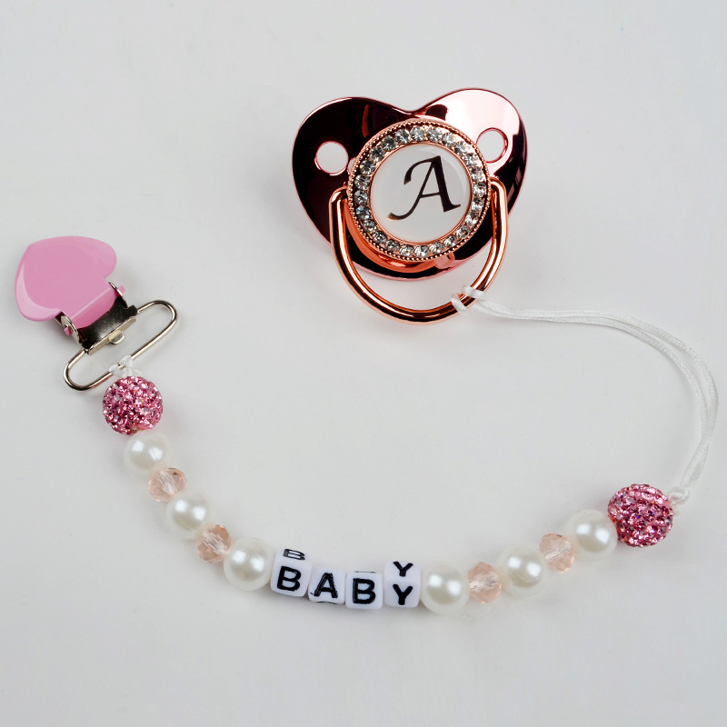 Pearl Pacifier Chain Clip for  - đánh giá và giá Baby Products Nipples
