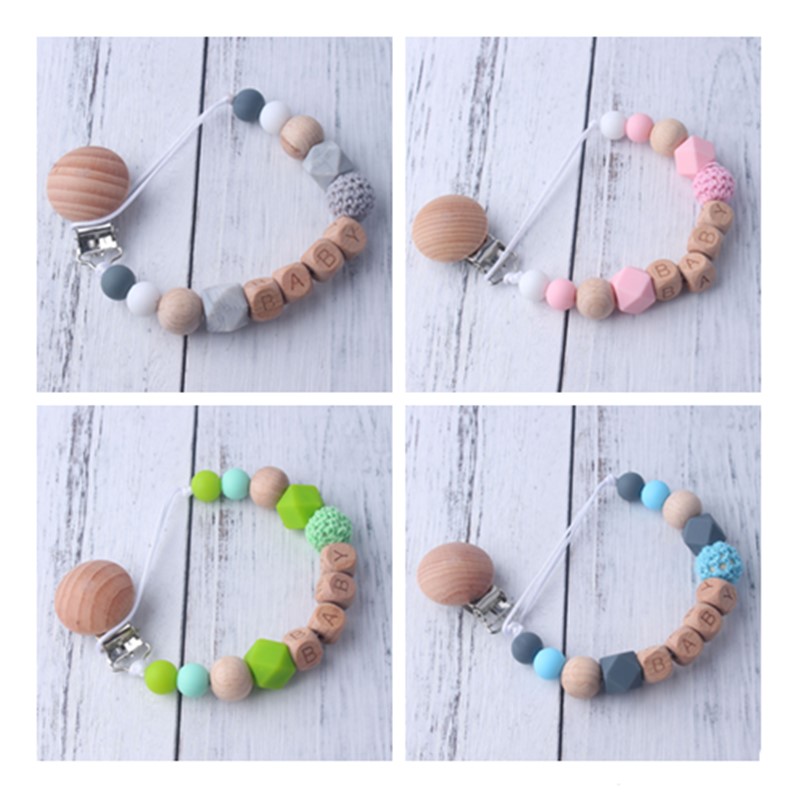 New Baby Pacifier Clips Person - đánh giá và giá Baby Products Nipples
