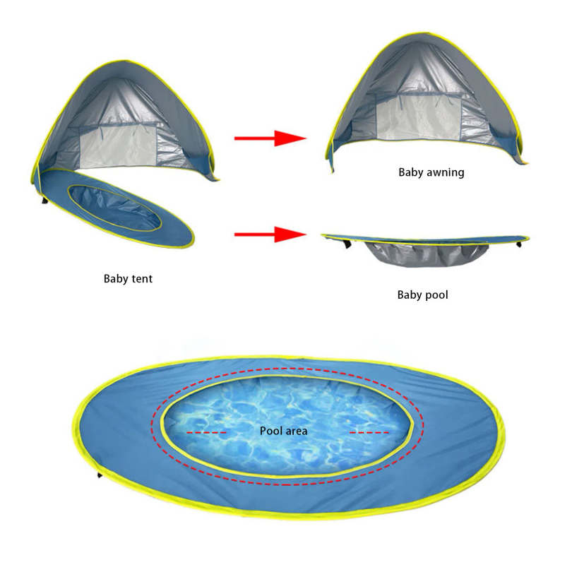 Beach Tent Sun Shelter  Up Bea - đánh giá và giá Baby Products Wholesale