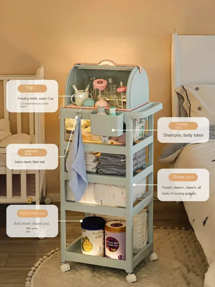 Mobile Storage Racks - Transpa - đánh giá và giá Baby Products Eco Friendly
