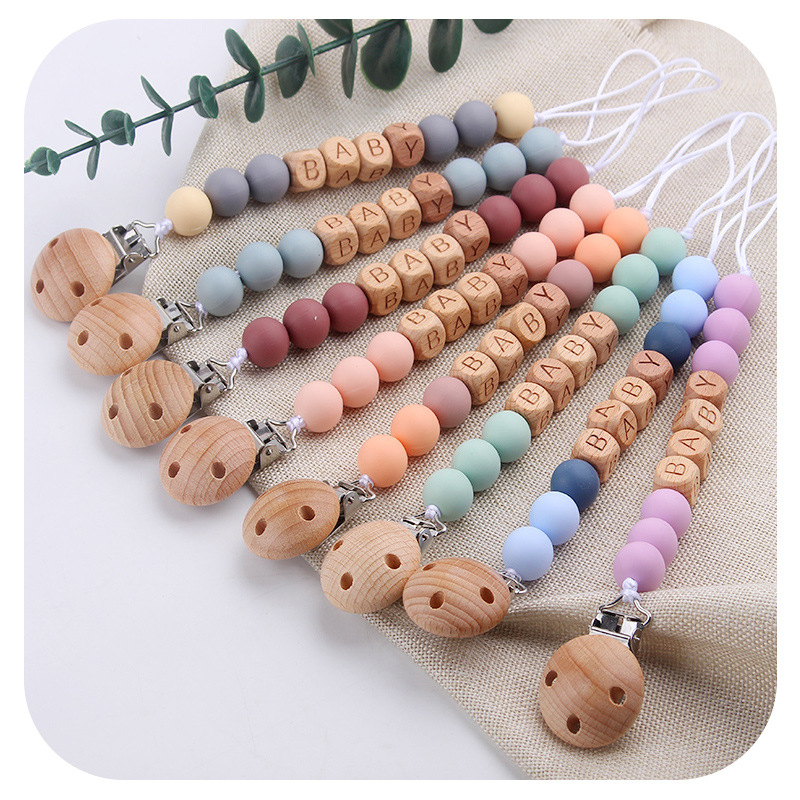 New Baby Pacifier Clips Person - đánh giá và giá Baby Products Nipples