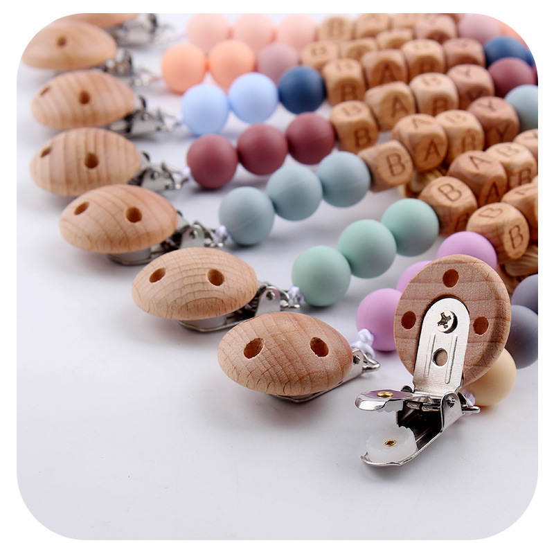 New Baby Pacifier Clips Person - đánh giá và giá Baby Products Nipples