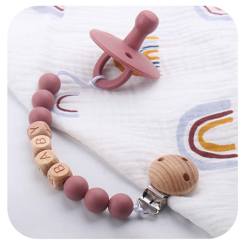 New Baby Pacifier Clips Person - đánh giá và giá Baby Products Nipples