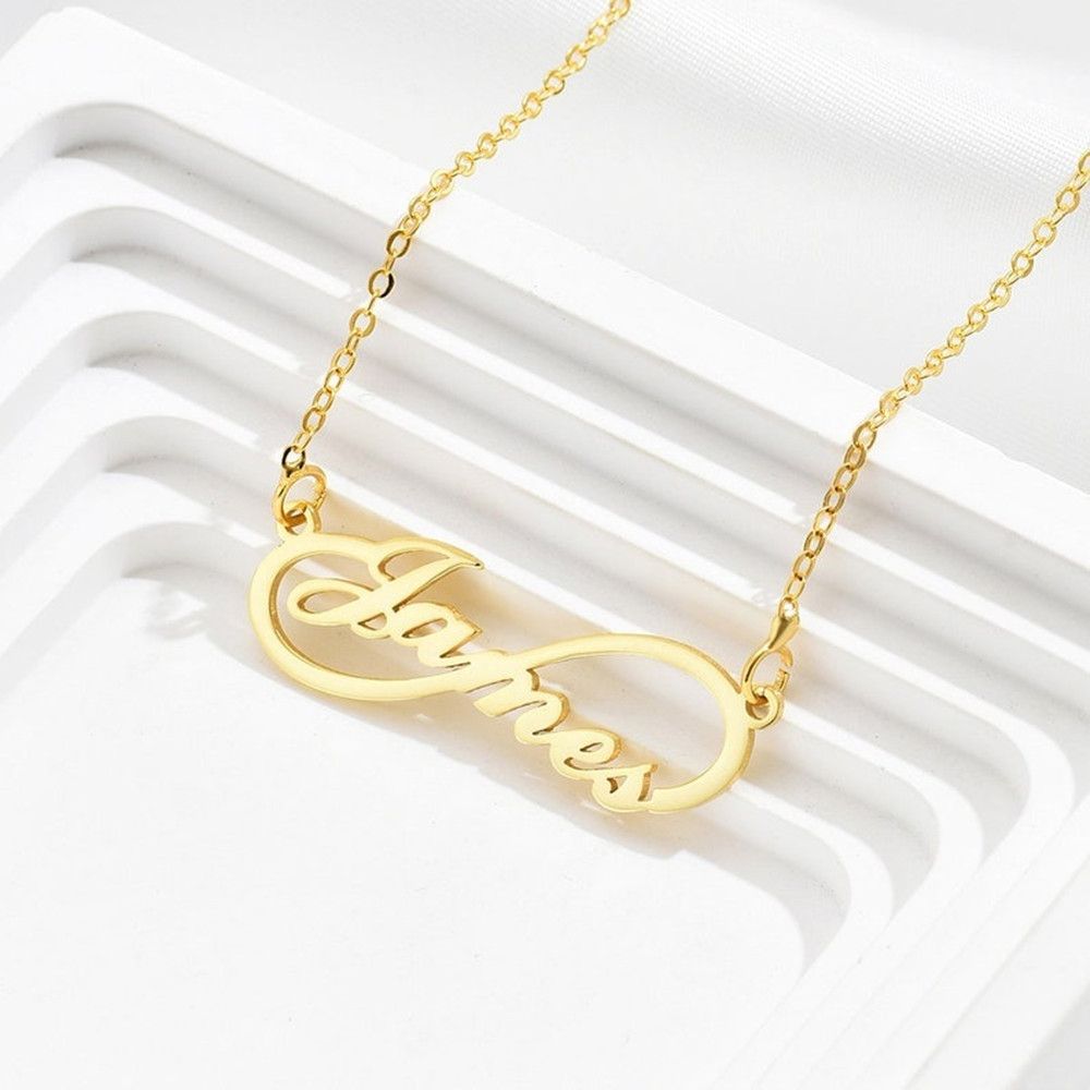 Custom Infinity Name Necklace  - đánh giá và giá Baby Products Name